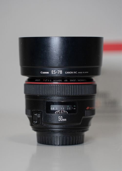 canon 50mm 12 - купить объективы - Цена на OLX.ua