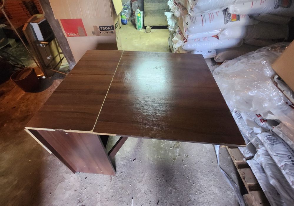 Mesa de cozinha dobrável
