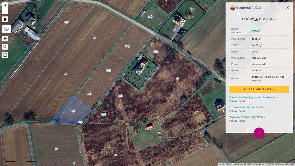 Okazja! Sprzedam działki Kępa Okrzewska