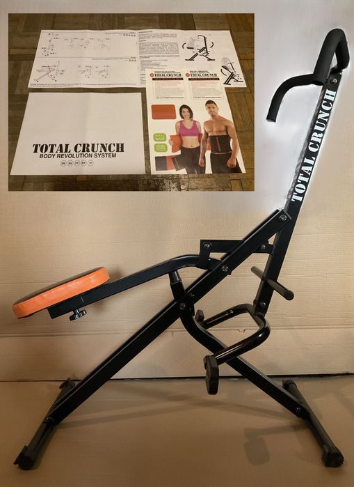 Total Crunch - kompletny zestaw do ćwiczeń + dokumentacja i instrukcja
