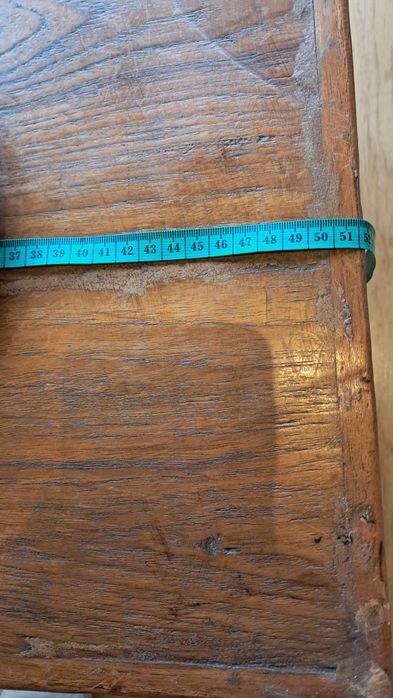 Mesa mexicana muito rústica em teca