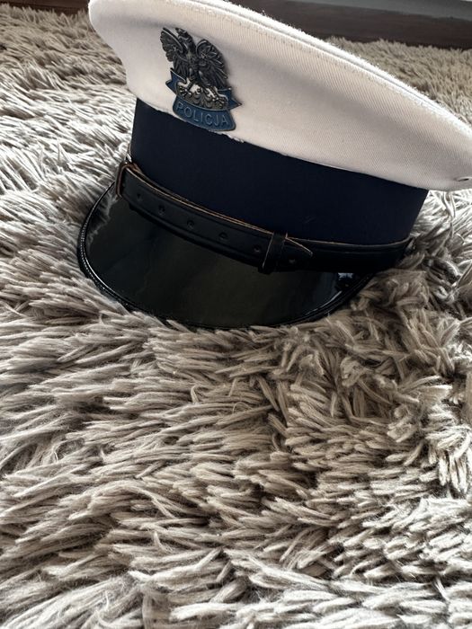 Czapka policja ruch drogowy