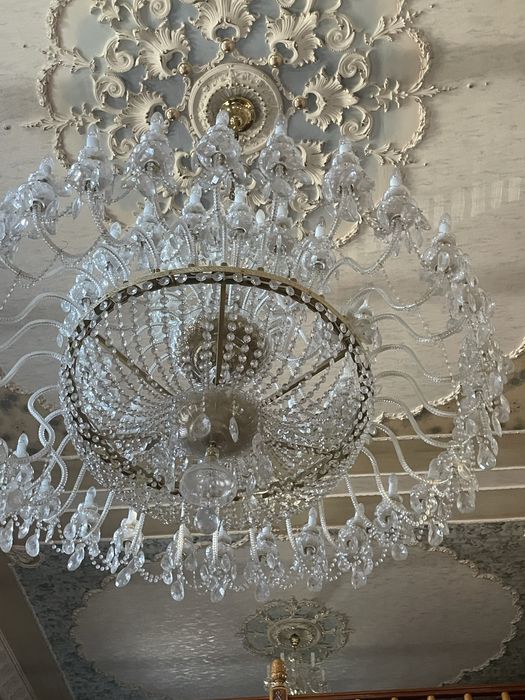 Люстра хрусталь Чехия