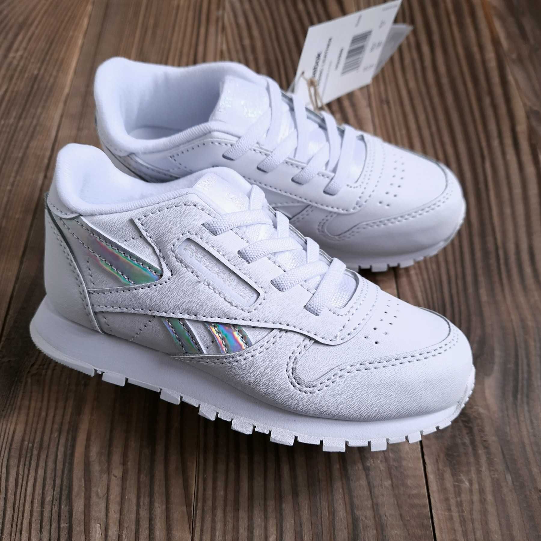 Нові шкіряні кросівки Reebok, 26.5 розмір. кроссовки рибок кожа: 1 075 ...