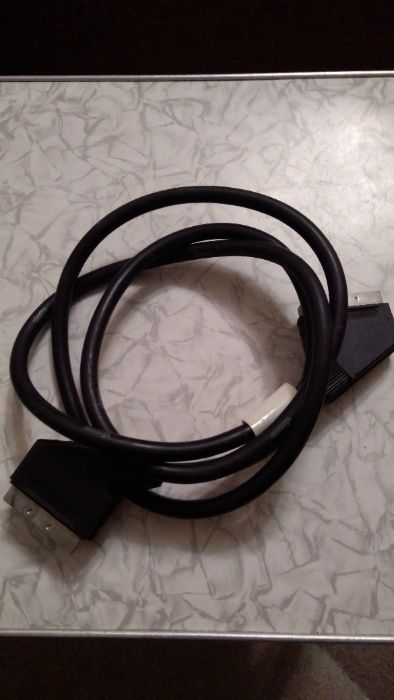 Кабель SCART - SCART, 1 метр
