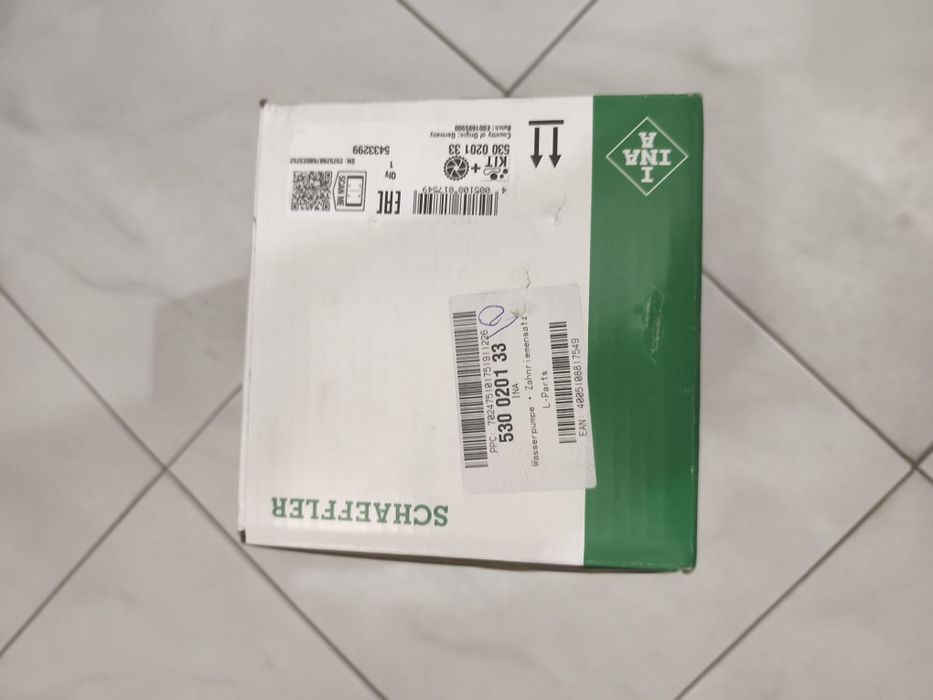 Kit de corrida de distribuição + Bomba de água