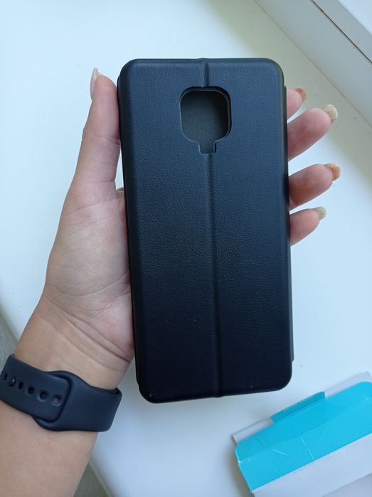 Чохол книжка на Redmi note 9 pro еко шкіра