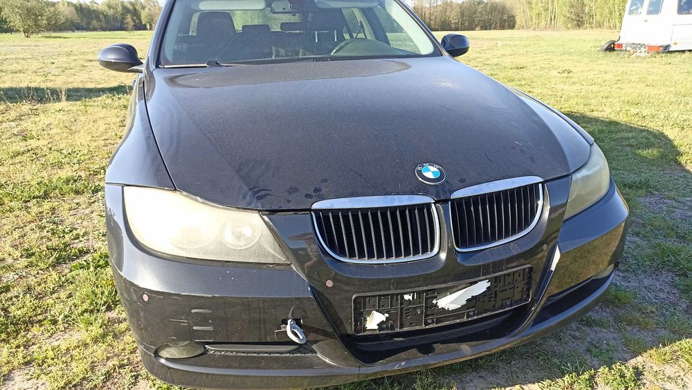 BMW E91 e90 części klapa lusterko szyba drzwi skrzynia Black sapphire