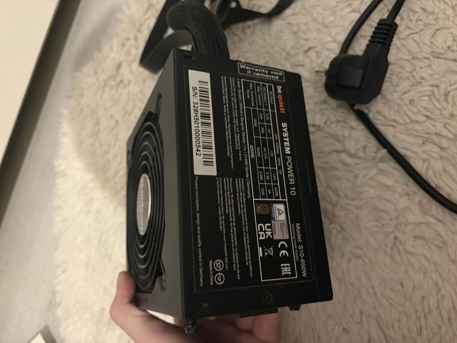 be quiet! System Power 10 650W 80 Plus Bronze