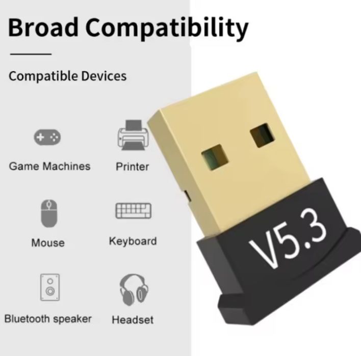 Розпродаж! Нові USB-адаптери Bluetooth V5.3