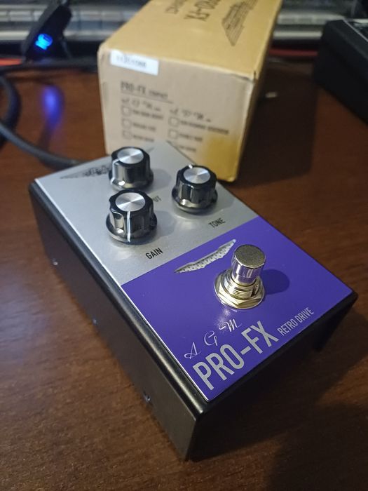 Ashdown AGM Retro Drive Pro-FX Compact przester overdrive efekt gitarowy - jak nowy