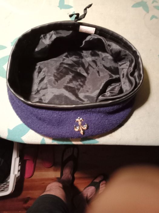 Beret Harcerski Maxtex rozm 56 granatowy