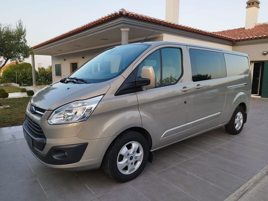 Ford Transit Custom  2.2 Tdci 125 Cv L2H1 Cabine  Dupla 5 Lugares