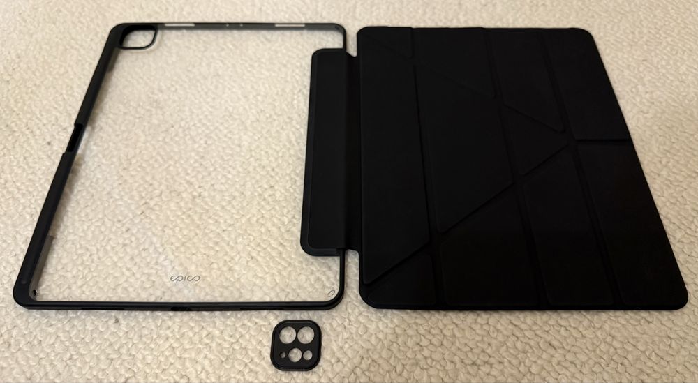 Case etui EPICO Hero Flip na iPad Pro 12.9 6-generacji czarny