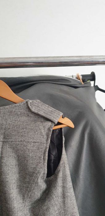 Vestido traçado Mango