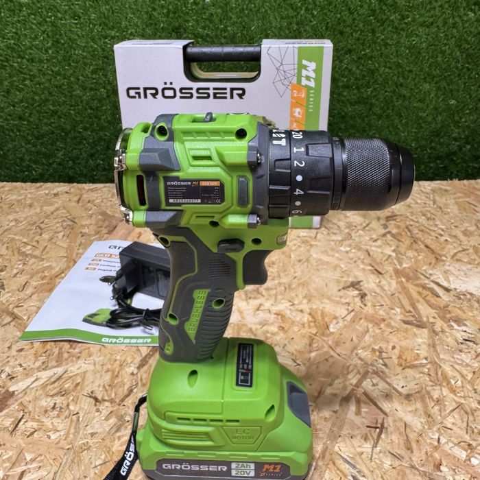 Аккумуляторний ударний шуруповерт Grosser GCD 521T