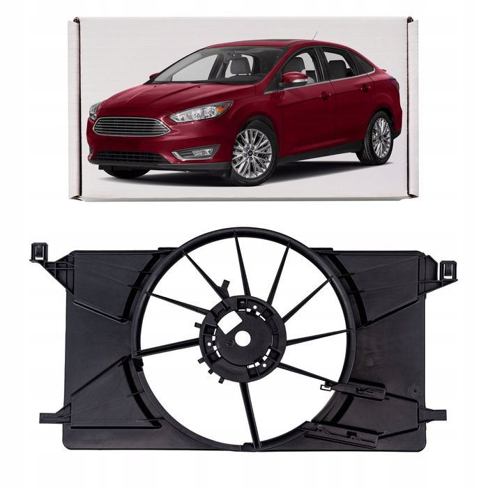 ford focus mk3 iii 2010-2018 obudowa wentylatora chłodnicy 8v618c607fb