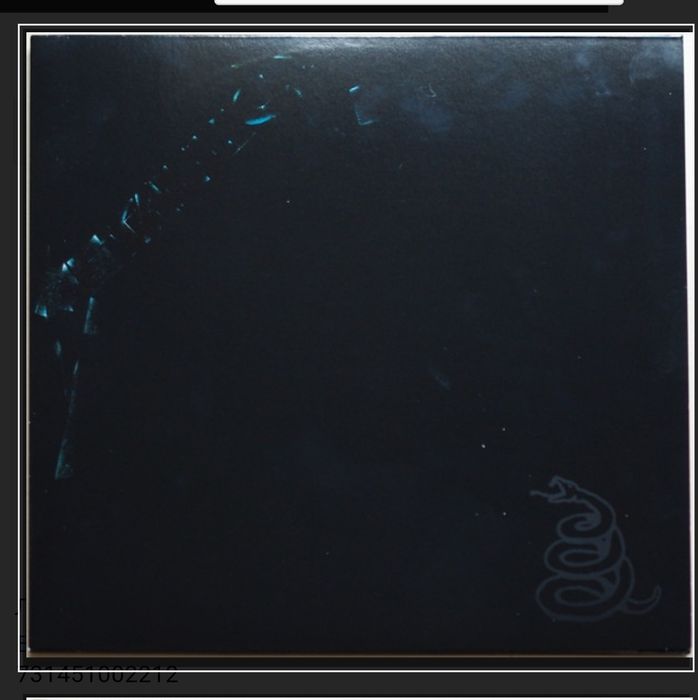 Metallica "   The Black Album" 2LP