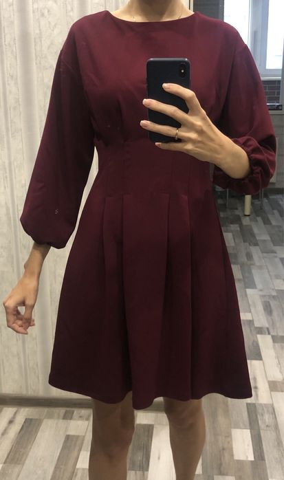 Сукня бордова Mango