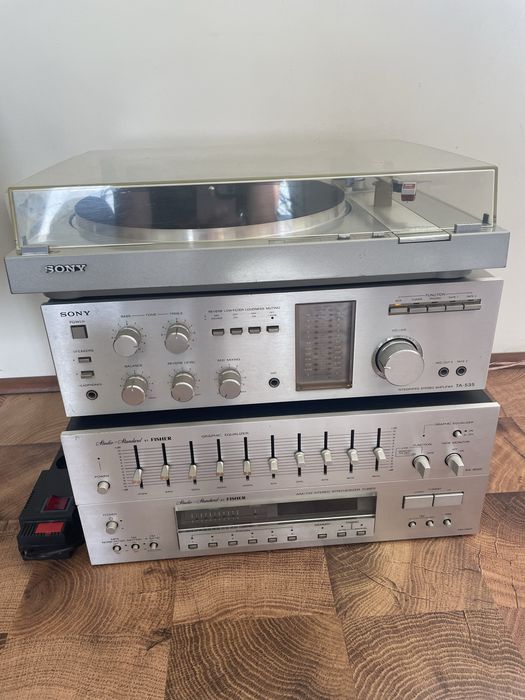 Equalizer korektor Fisher eq 3000 i tuner FM 2421 Warszawa