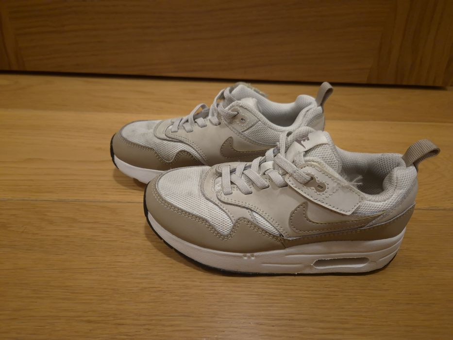 Nike Air Max 1 EasyOn (BP) | Rozmiar 30 | Beżowe / Phantom