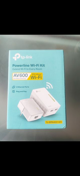 TP-Link Powerline WiFi AV600 Complete Kit in Box64750858824323120