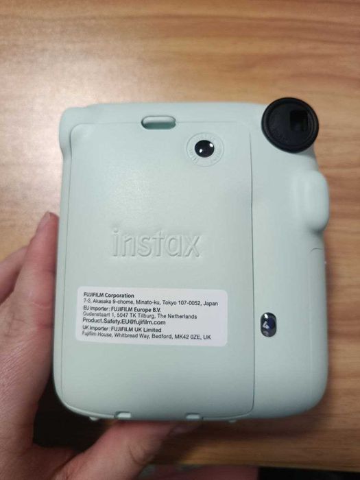 Фотокамера миттєвого друку Fujifilm INSTAX MINI 12 Mint Green