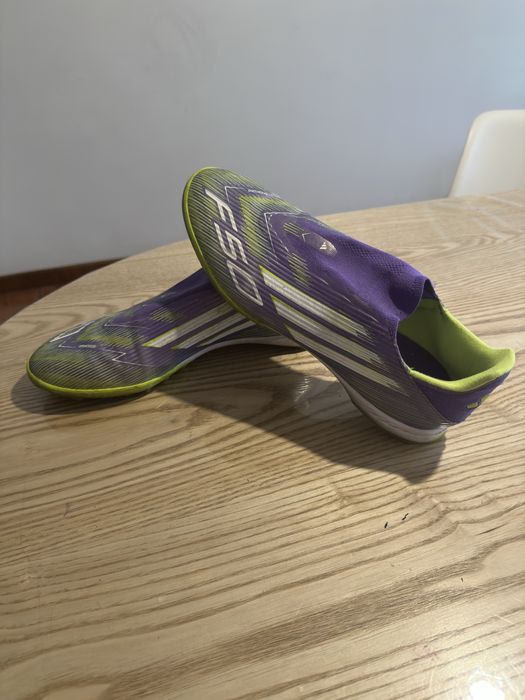 Botas de Futebol Sem Atacadores F50 League Piso Sintetico