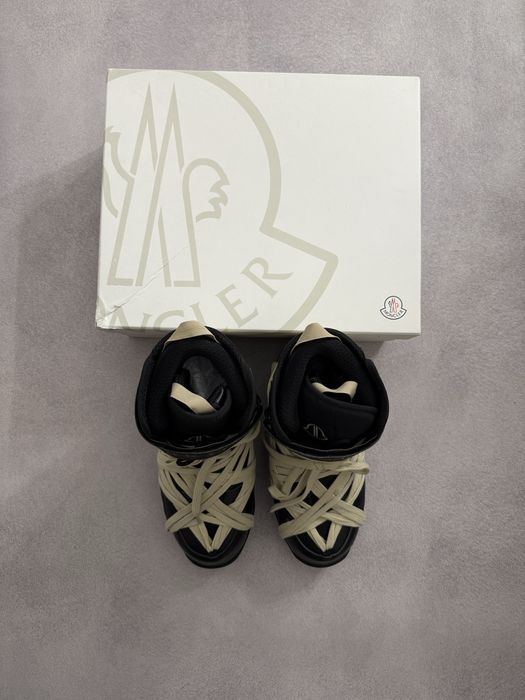 Rick Owens x Moncler Amber Leather Boots 43