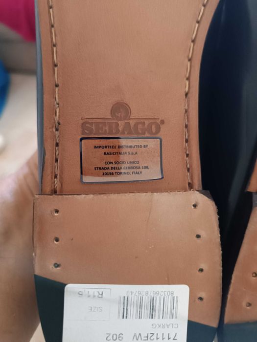 Sapatos sebago homem