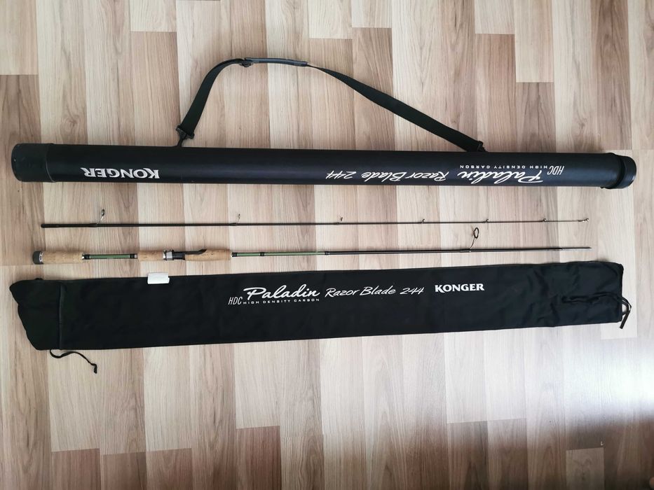 Spining wędka Konger paladin razor blade 244 wyrzut 6-21g