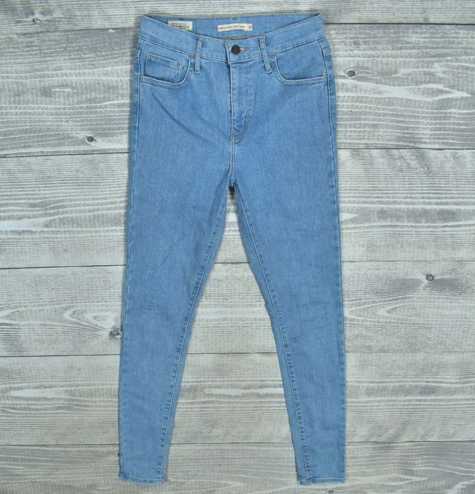 Levis 720 High Rise Super Skinny Spodnie Damskie Jeansy W28 L30