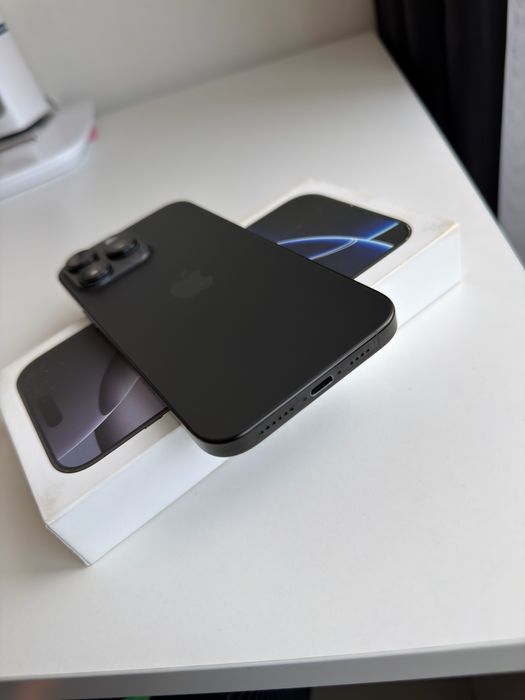 Apple iPhone 16 Pro Max 256GB Black Titanium!! Sim+Esim!! 700$