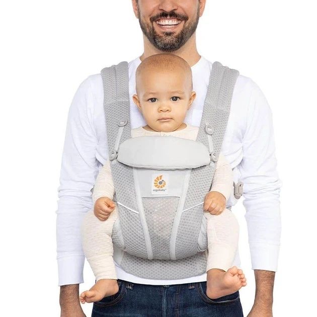 Рюкзак-переноска Ergobaby Omni Breeze Baby Carrier Pearl Grey від народження