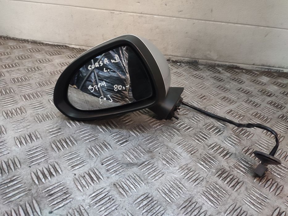 Opel Corsa D lusterko lewe zewnętrzne elektryczne