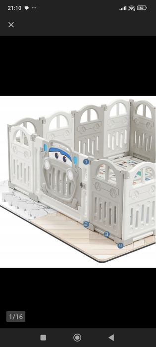 Kojec modułowy dla dziecka