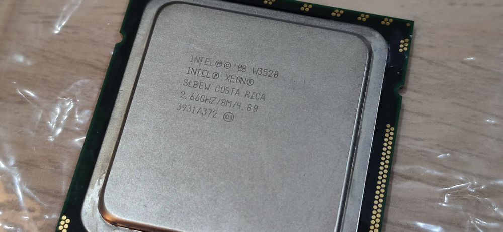 Cpu Intel® Xeon® W3520 4 core 8 Threads - Socket 1366