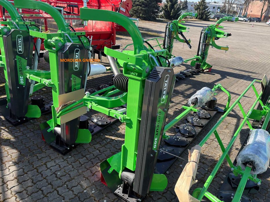Kosiarka dyskowa OPTI CUT 2,6 m TALEX KOWALSKI WOM 2,2 3,0 3,2 m dowóz