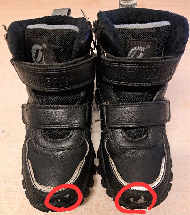 Buty dziecięce zimowe za kostkę Clibee r32