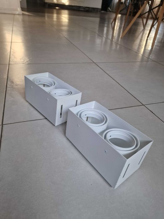 OKAZJA! Lampy Oprawa natynkowa sufitowa AQUAFORM SQUARES 50x2 230v