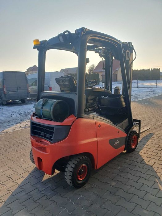 Wózek widłowy LINDE H16T 2017 Triplex wolny skok ,14tys h H14 H18 H20