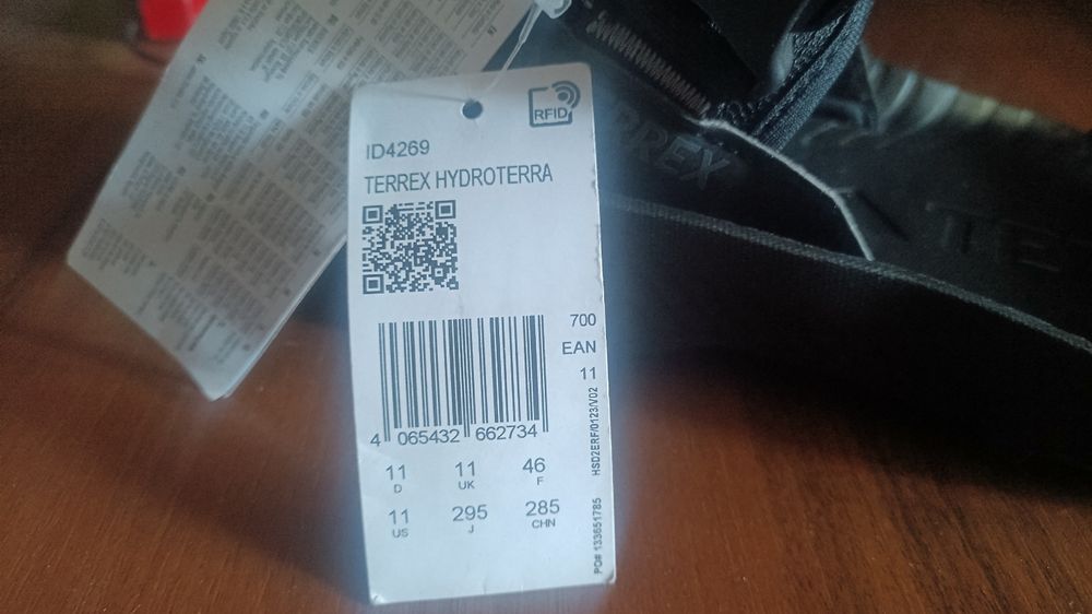 Сандалі Adidas terrex hydroterra 46