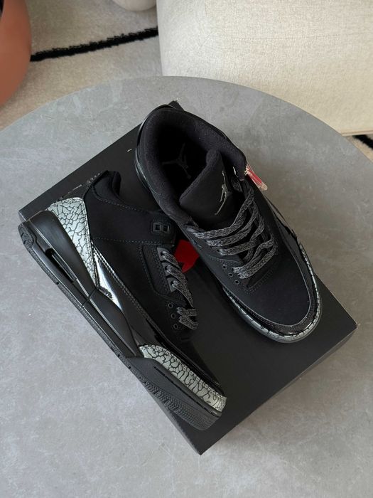 ‼️Кросівки Jordan 3 Black Cat