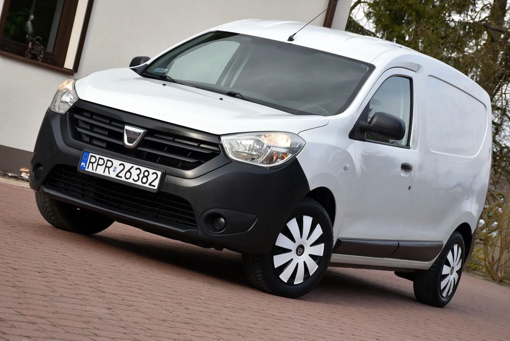 Dacia Dokker VAN  1.6MPI 8V*GAZ LPG* SalonPL 1WŁ TYLKO 158865km! KLIMA Doinwestowany VAT