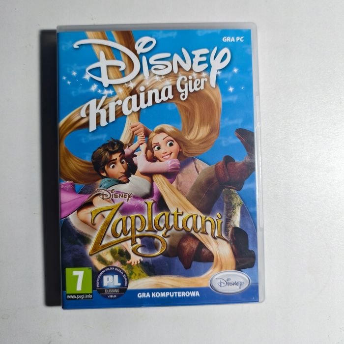 gra pc - zaplątani disney pc dvd-rom - polskie wydanie pudełkowe