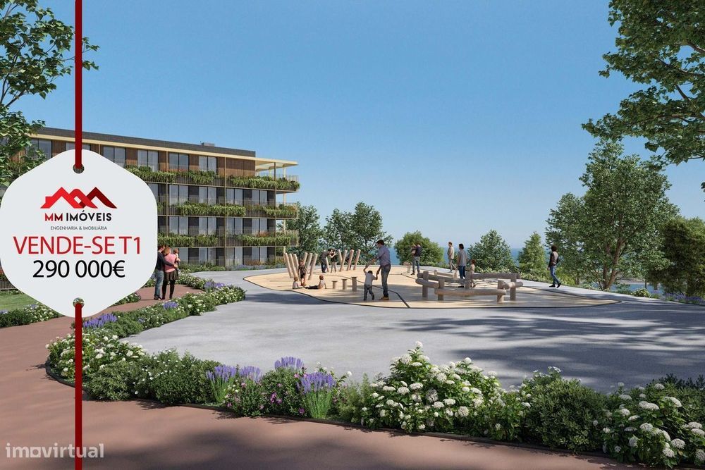 Apartamento T1 | Terraço | Novo | Luxo | Marina Douro | Gaia