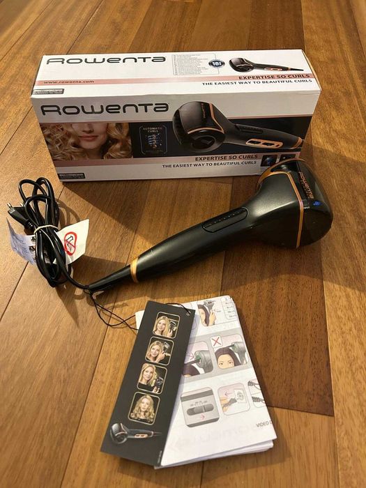 Encaracolador Automático Rowenta Expertise So Curls CF3710 – Novo!