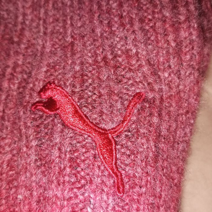 Шарф в'язаний зимовий Puma унісекс