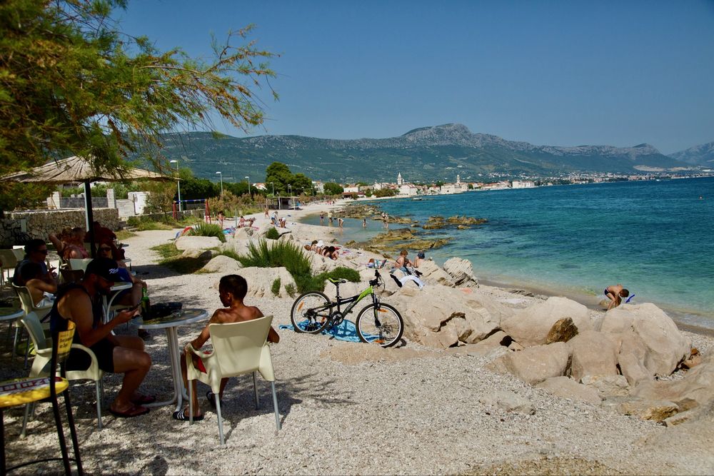 Mieszkanie wakacyjne Chorwacjs, Split/Trogir, plaza 100m,taras