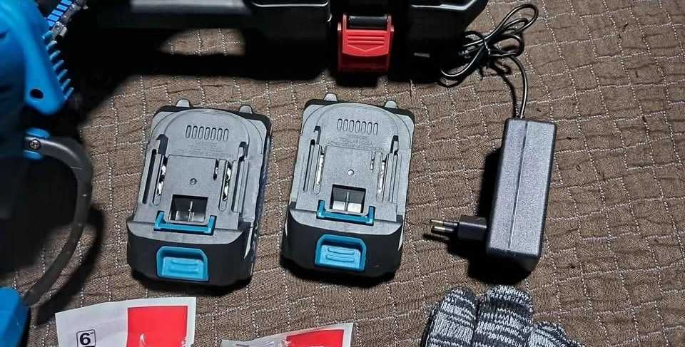 Mini Motoserra Eletrica 21V